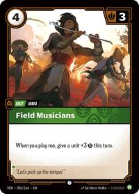 Field Musicians [Vendetta] | Card Merchant Takapuna
