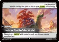 Heisho, Shell of the World [Vendetta] | Card Merchant Takapuna