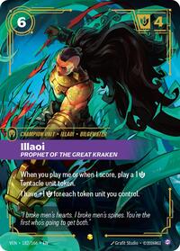 Illaoi - Prophet of the Great Kraken (Overnumbered) [Vendetta] | Card Merchant Takapuna