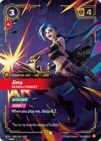 Jinx - Demolitionist (Overnumbered) [Vendetta] | Card Merchant Takapuna