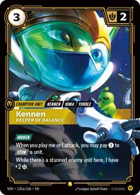 Kennen - Keeper of Balance (Alternate Art) [Vendetta]