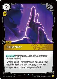 Ki Barrier [Vendetta] | Card Merchant Takapuna