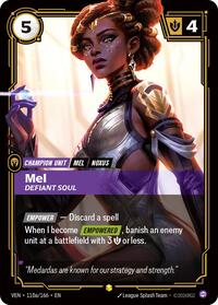 Mel - Defiant Soul (Alternate Art) [Vendetta]