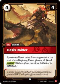 Oasis Raider [Vendetta] | Card Merchant Takapuna