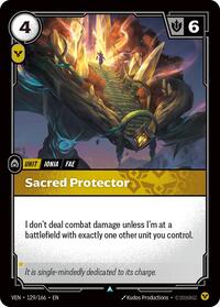 Sacred Protector [Vendetta] | Card Merchant Takapuna