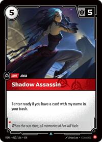 Shadow Assassin [Vendetta] | Card Merchant Takapuna