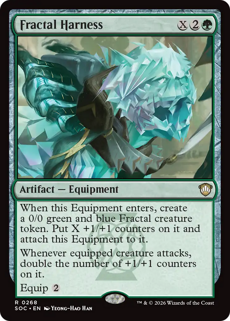 Fractal Harness [Secrets of Strixhaven Commander] | Card Merchant Takapuna