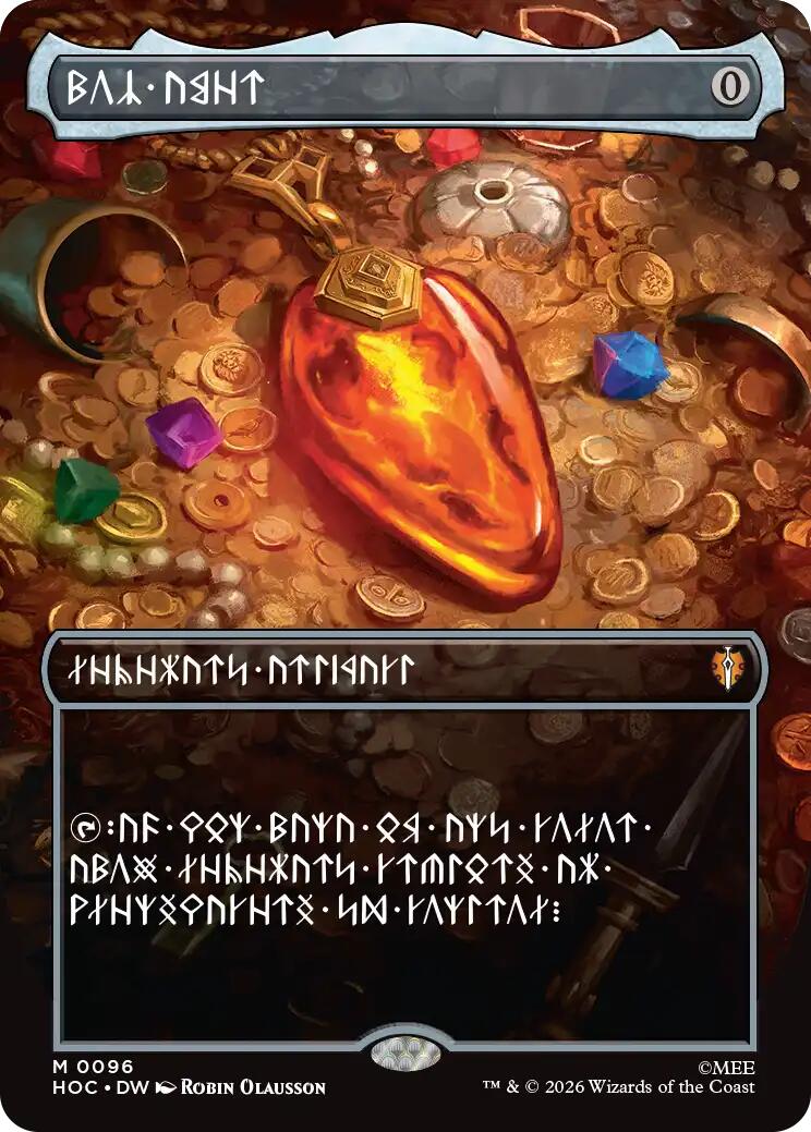 Mox Amber (Borderless) [The Hobbit: Eternal-Legal] | Card Merchant Takapuna