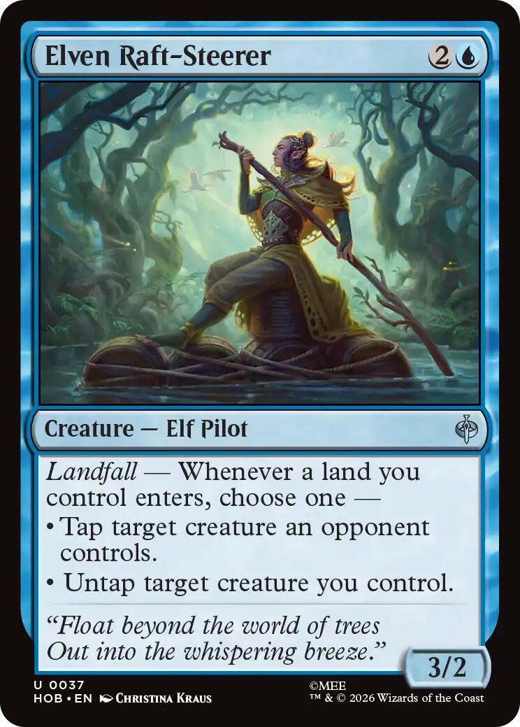 Elven Raft-Steerer [The Hobbit] | Card Merchant Takapuna