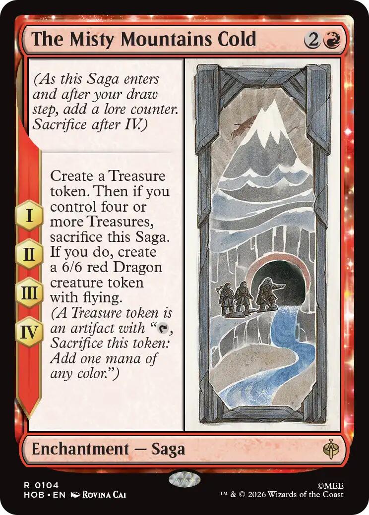 The Misty Mountain Cold [The Hobbit] | Card Merchant Takapuna