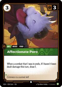 Affectionate Poro [Vendetta] | Card Merchant Takapuna