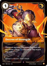Decree of Strength [Vendetta]