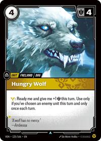 Hungry Wolf [Vendetta] | Card Merchant Takapuna