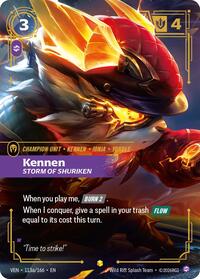 Kennen - Storm of Shuriken (Alternate Art) [Vendetta]