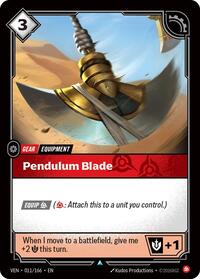 Pendulum Blade [Vendetta] | Card Merchant Takapuna