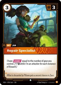 Repair Specialist [Vendetta] | Card Merchant Takapuna