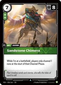 Sandstone Chimera [Vendetta] | Card Merchant Takapuna