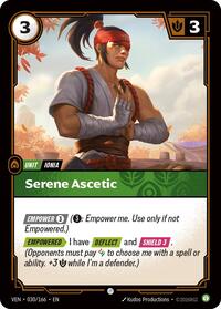 Serene Ascetic [Vendetta] | Card Merchant Takapuna
