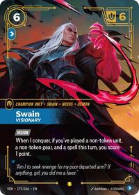 Swain - Visionary (Overnumbered) [Vendetta] | Card Merchant Takapuna
