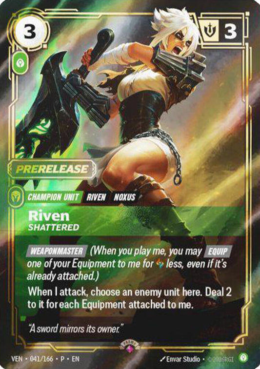 Riven - Shattered [Vendetta] [Pre-Release Promo]