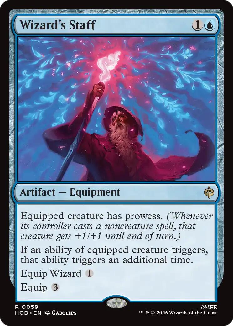 Wizard's Staff [The Hobbit] | Card Merchant Takapuna