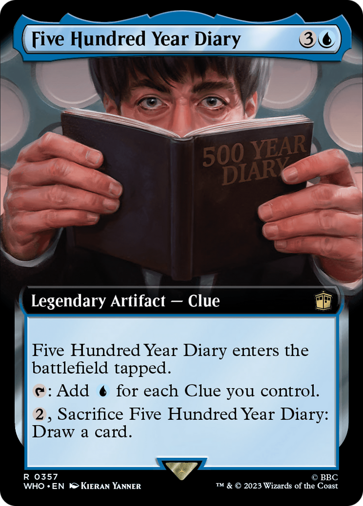 Five Hundred Year Diary (Extended Art) [Doctor Who] | Card Merchant Takapuna