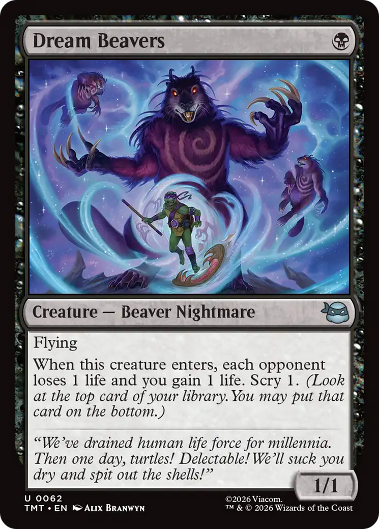 Dream Beavers [Teenage Mutant Ninja Turtles] | Card Merchant Takapuna