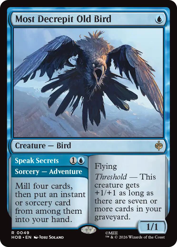 Most Decrepit Old Bird [The Hobbit] | Card Merchant Takapuna