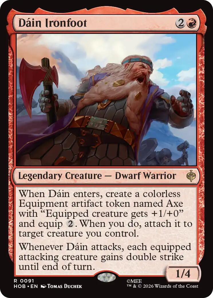 Dain Ironfoot [The Hobbit] | Card Merchant Takapuna