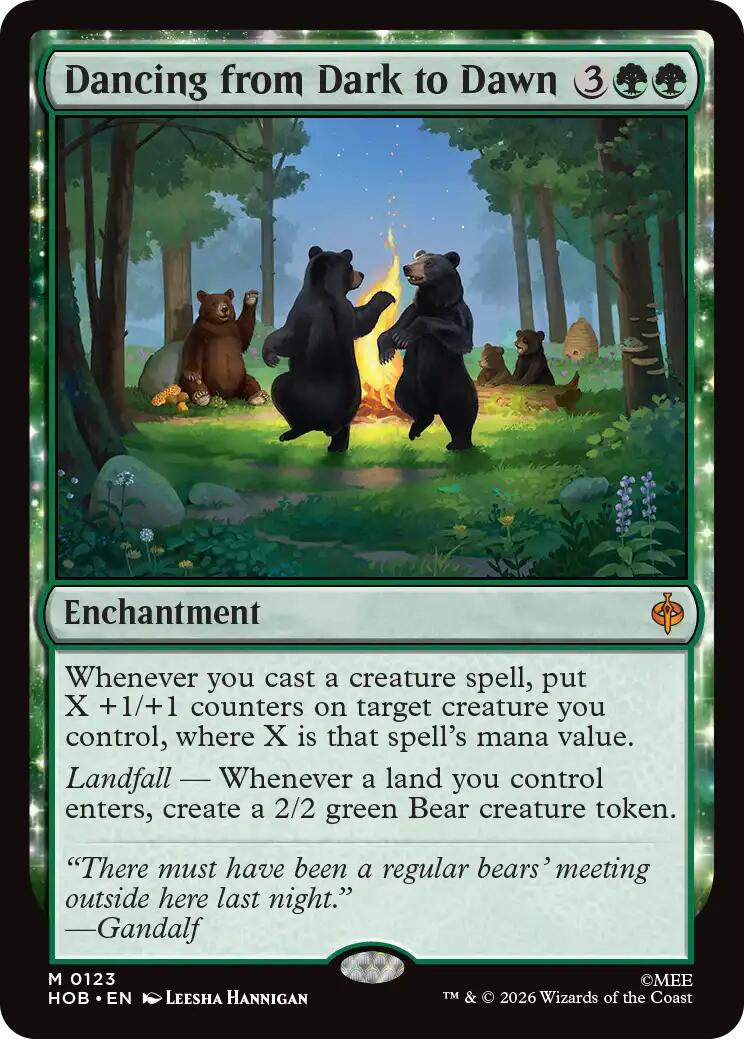 Dancing from Dark to Dawn [The Hobbit] | Card Merchant Takapuna