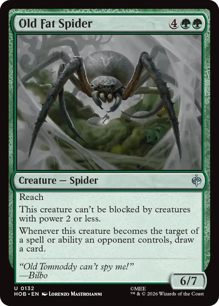 Old Fat Spider [The Hobbit] | Card Merchant Takapuna