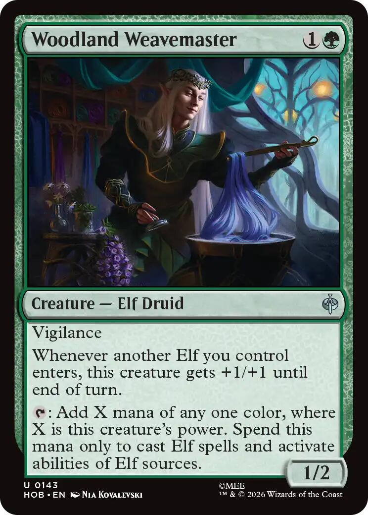 Woodland Weavemaster [The Hobbit] | Card Merchant Takapuna