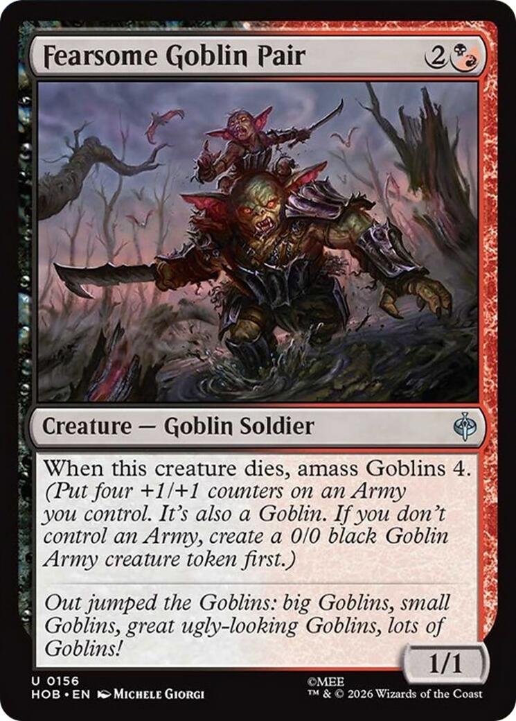 Fearsome Goblin Pair [The Hobbit] | Card Merchant Takapuna
