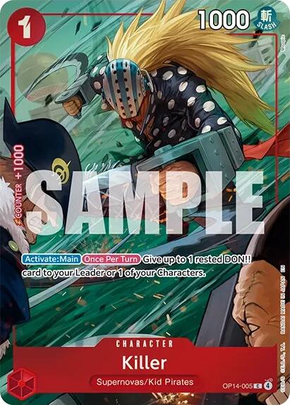 Killer (One Piece Card Game Illustration Box Vol. 8) [One Piece Promotion Cards] | Card Merchant Takapuna