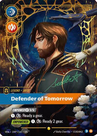 Jayce - Defender of Tomorrow (Signature) [Vendetta] | Card Merchant Takapuna