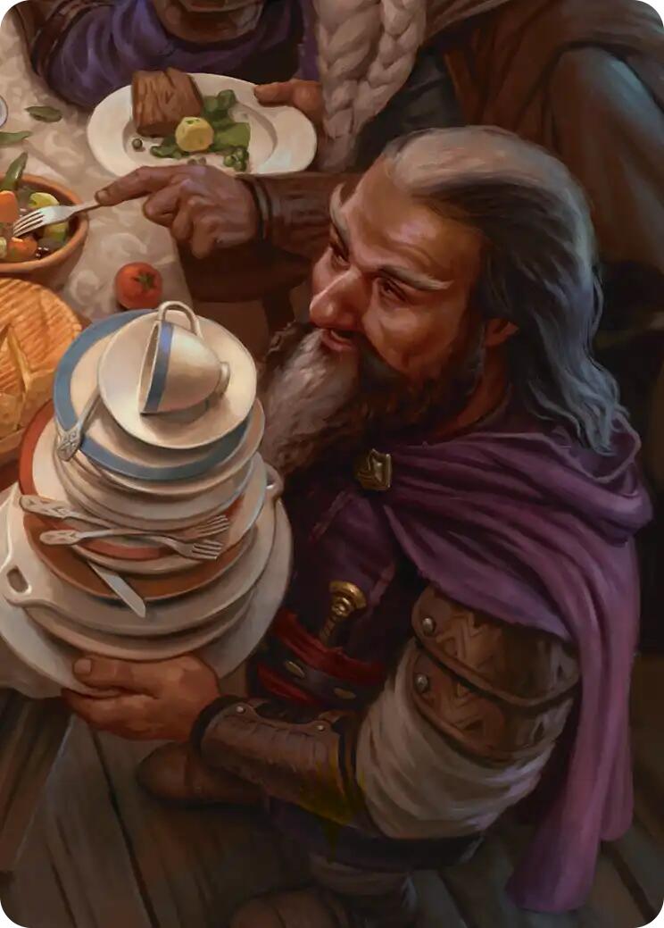 Ori, Plate Stacker Art Card (6/12) [The Hobbit Art Series] | Card Merchant Takapuna