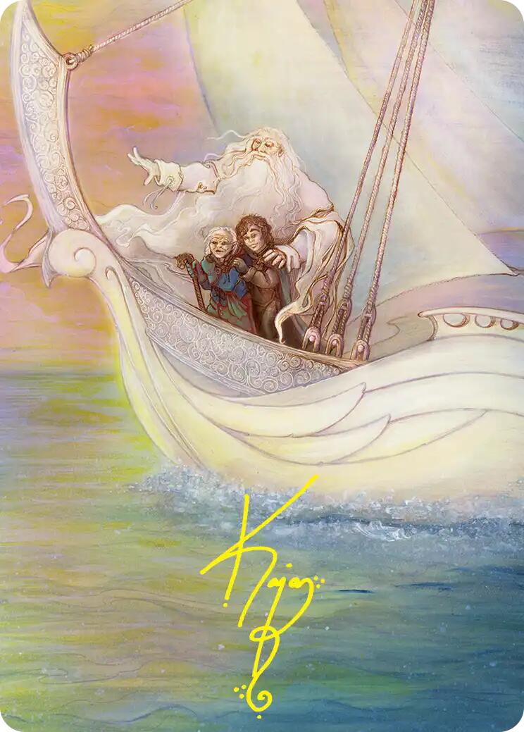 Dawn of a New Age Art Card (Gold-Stamped Signature) [The Hobbit Art Series] | Card Merchant Takapuna