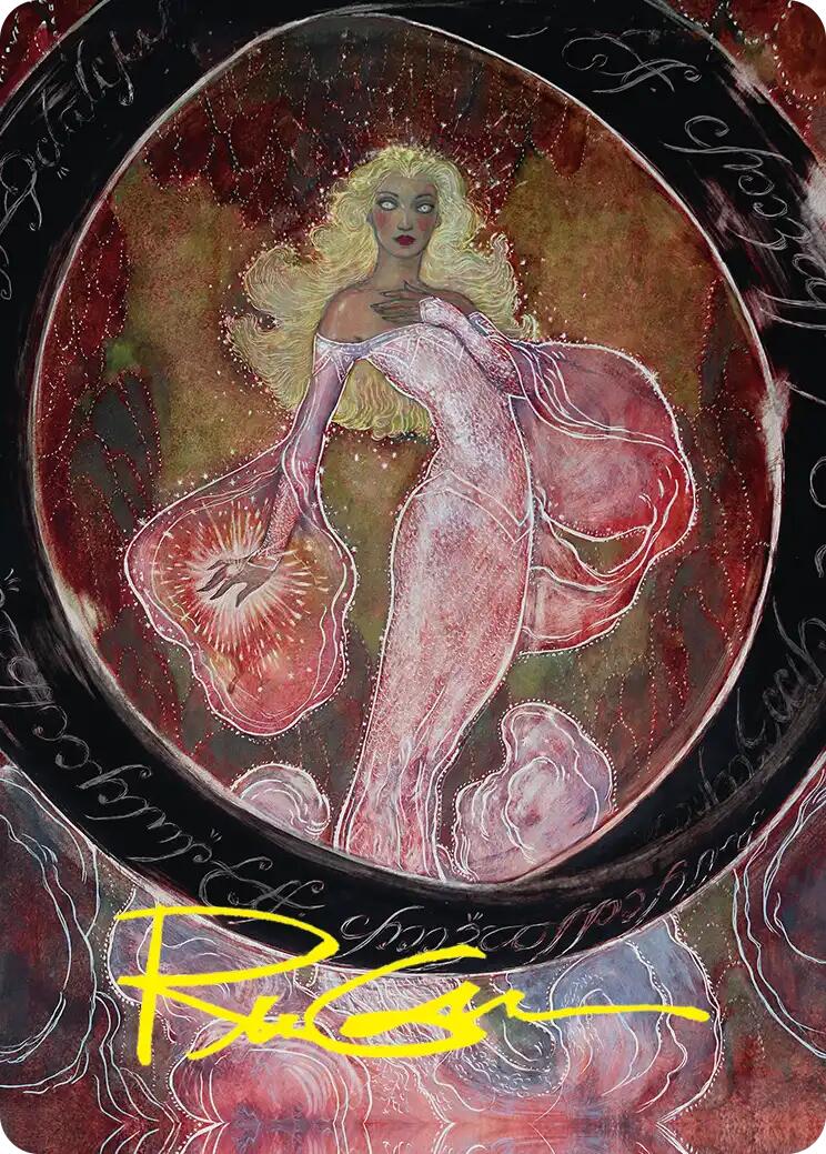 Galadriel's Dismissal Art Card (Gold-Stamped Signature) [The Hobbit Art Series] | Card Merchant Takapuna