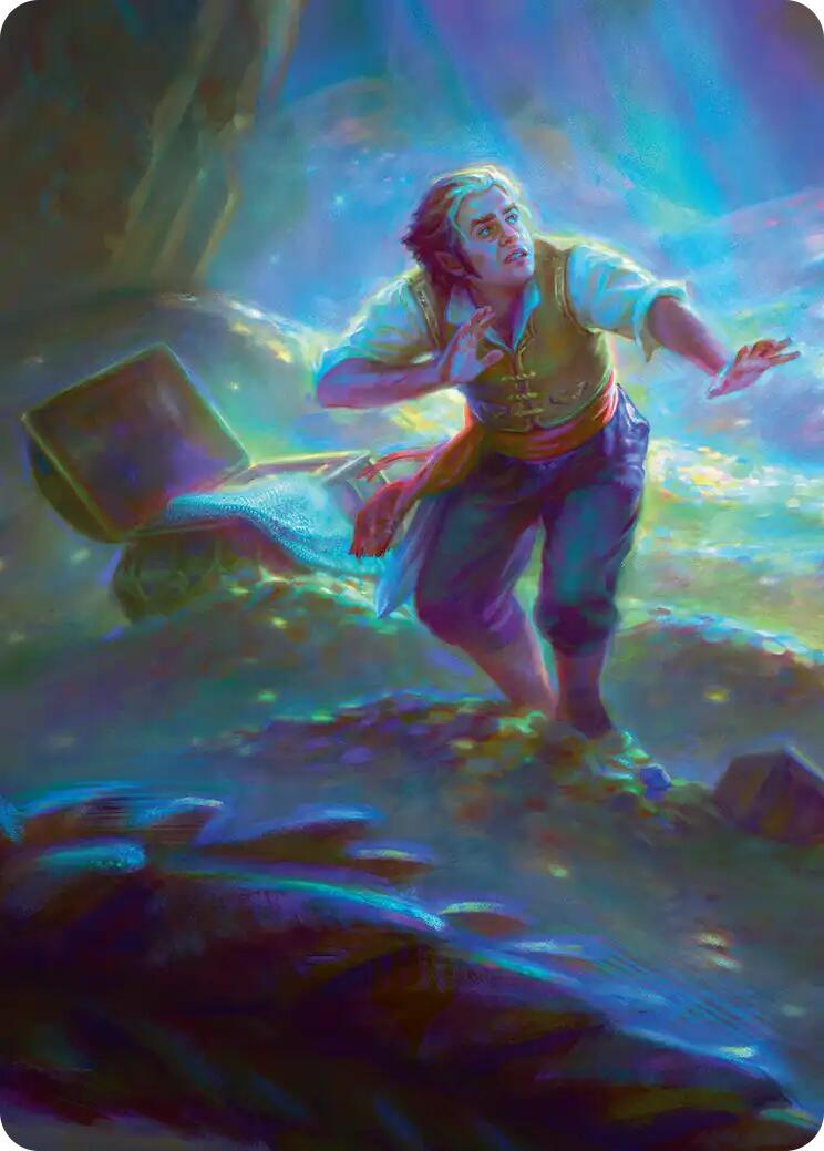 Bilbo's Burglaring Art Card (10/12) [The Hobbit Art Series] | Card Merchant Takapuna