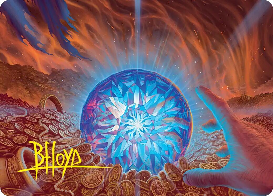 The Arkenstone Art Card (Gold-Stamped Signature) [The Hobbit Art Series] | Card Merchant Takapuna