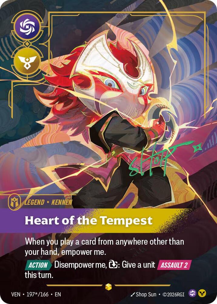 Kennen, Heart of the Tempest (Signature) [Vendetta]