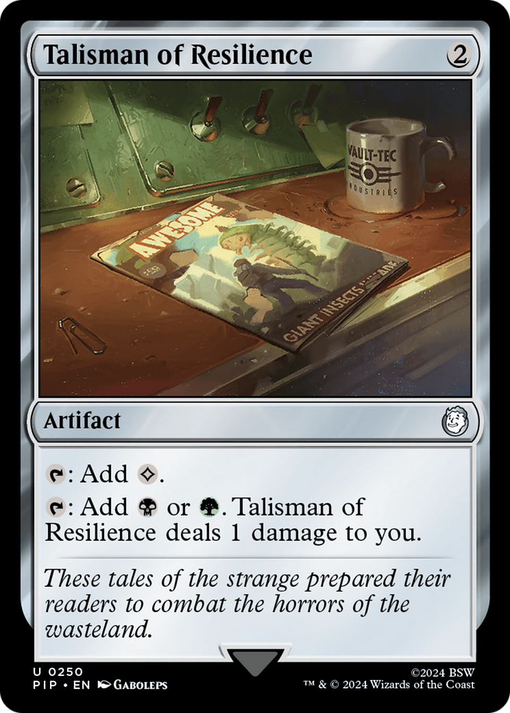 Talisman of Resilience [Fallout] | Card Merchant Takapuna
