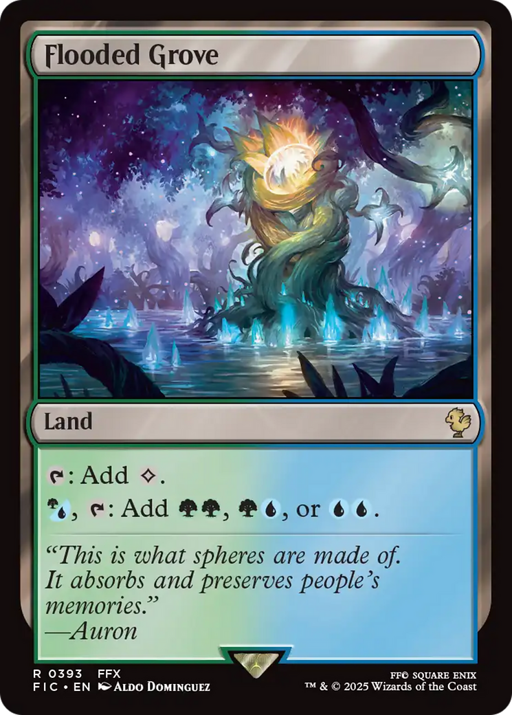 Flooded Grove [FINAL FANTASY Commander] | Card Merchant Takapuna