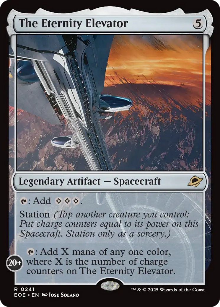 The Eternity Elevator [Edge of Eternities] | Card Merchant Takapuna