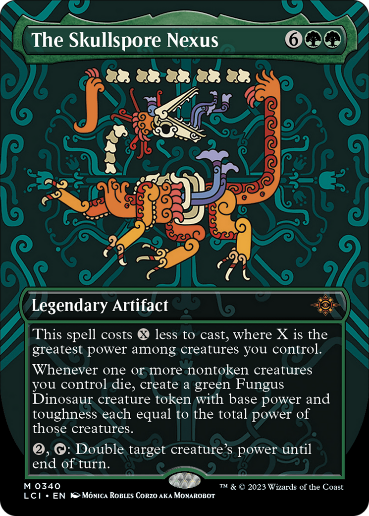 The Skullspore Nexus (Borderless) [The Lost Caverns of Ixalan] | Card Merchant Takapuna