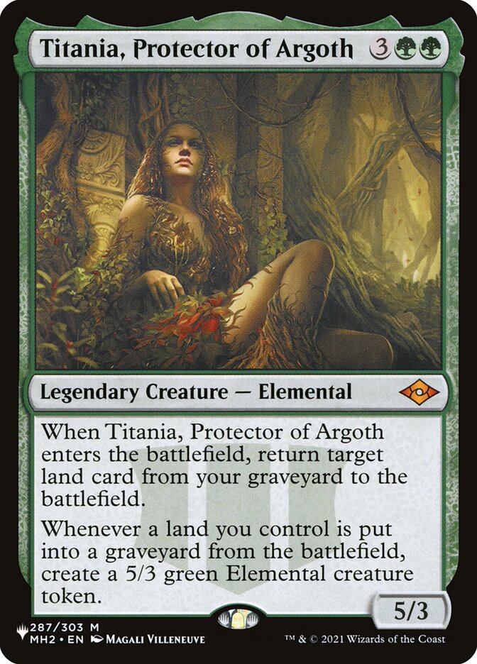 Titania, Protector of Argoth [The List] | Card Merchant Takapuna