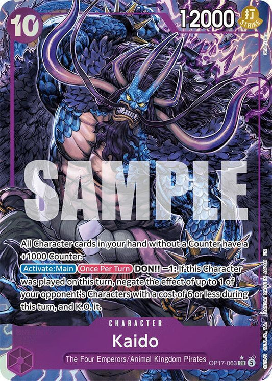 Kaido (Alternate Art) [The World's Strongest Warriors]