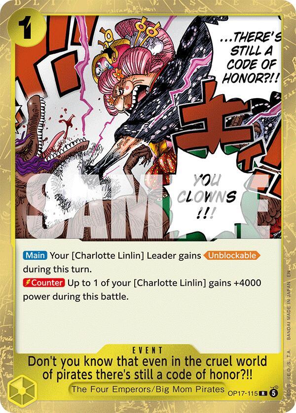 Don't you know that even in the cruel world of pirates there's still a code of honor?!! [The World's Strongest Warriors]