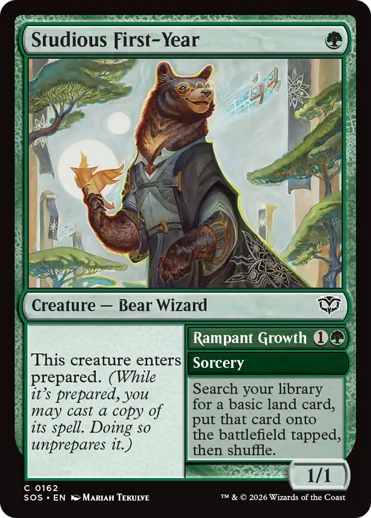 Studious First-Year [Secrets of Strixhaven] | Card Merchant Takapuna