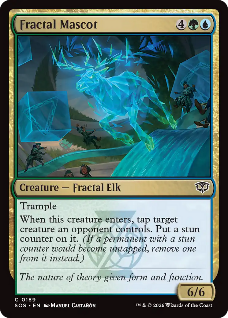 Fractal Mascot [Secrets of Strixhaven] | Card Merchant Takapuna